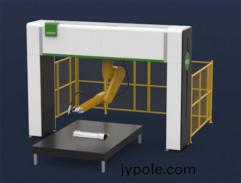 三維機器人激(ji)光切割機,三(san)維(wei)激光切割機,3D激光切割機,高速高精性(xing)能之冠